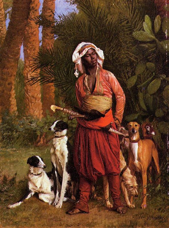 Jean Leon Gerome The Negro Master of the Hounds Germany oil painting art